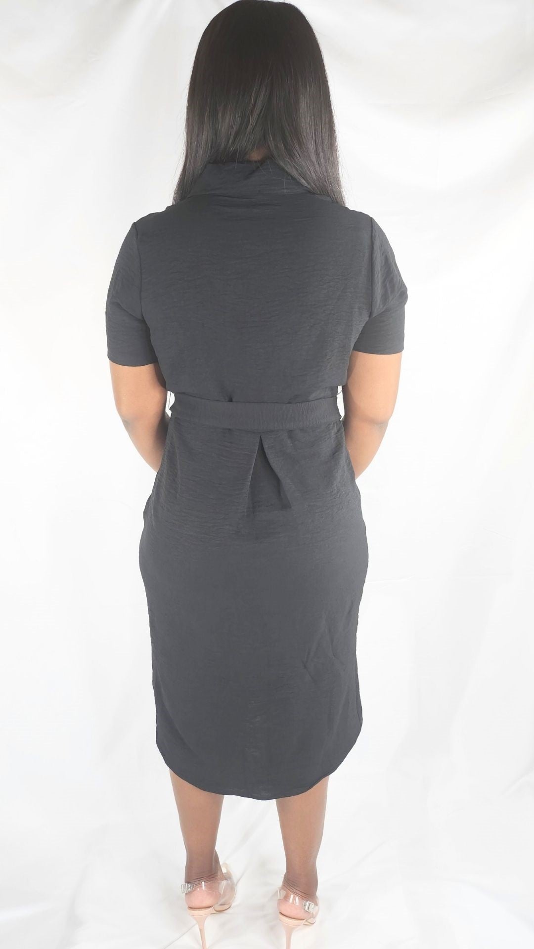 High-Low Black Dress