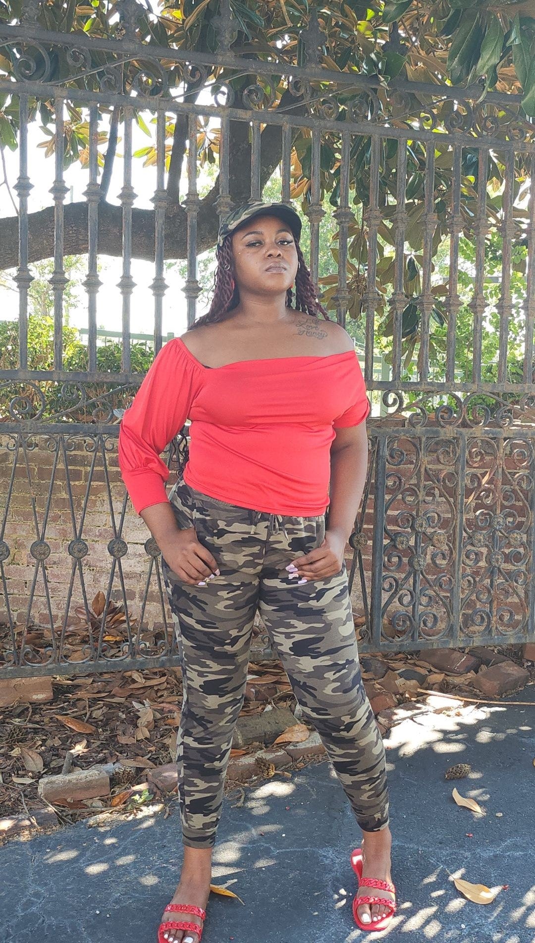 Camo Joggers-Plus