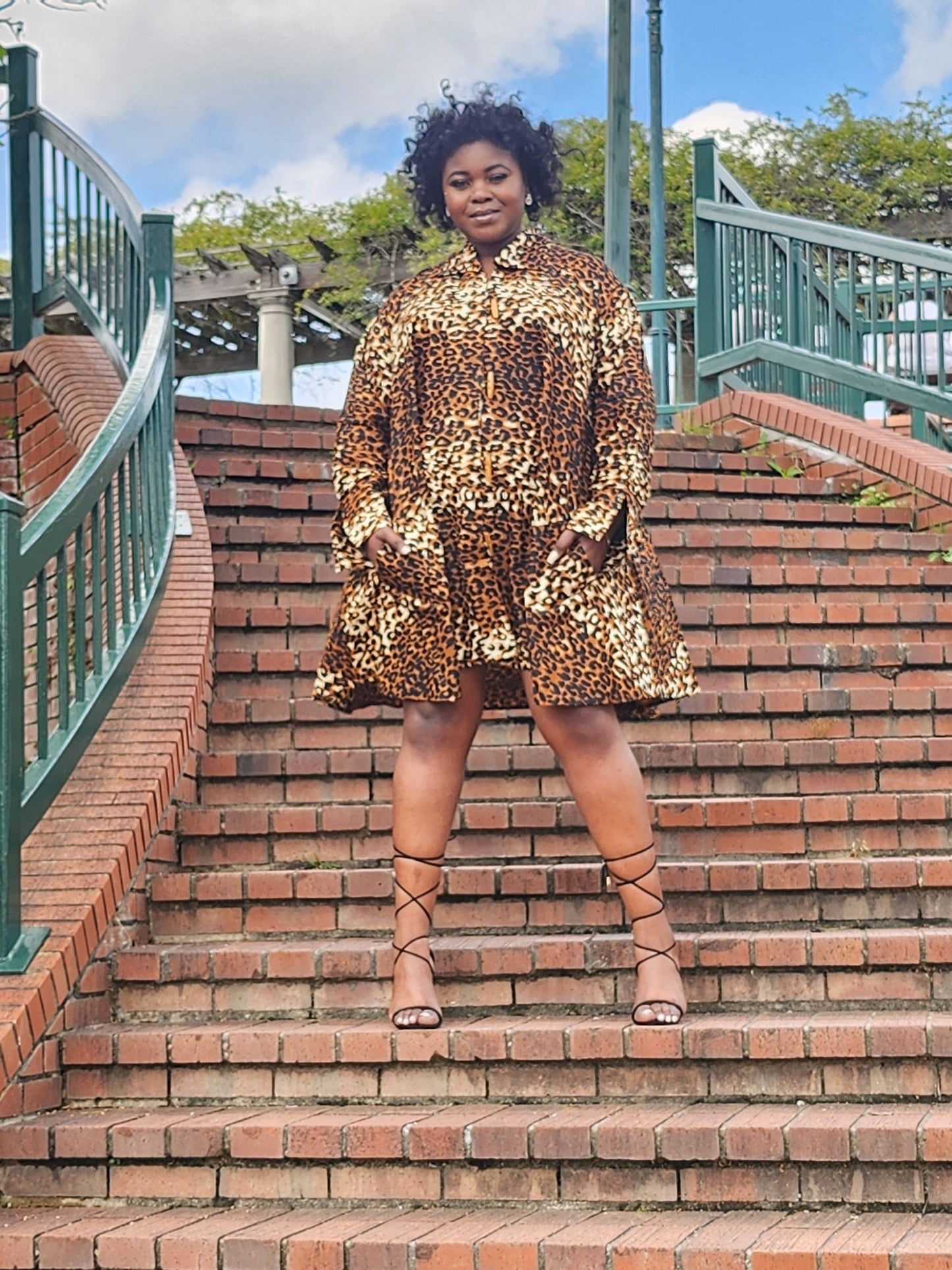 Leopard Dress/Coat