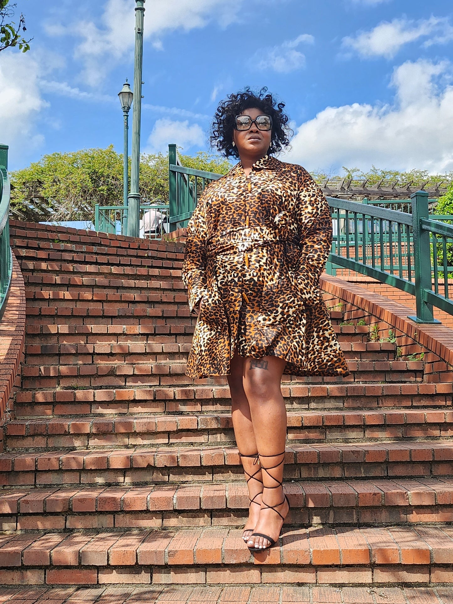 Leopard Dress/Coat