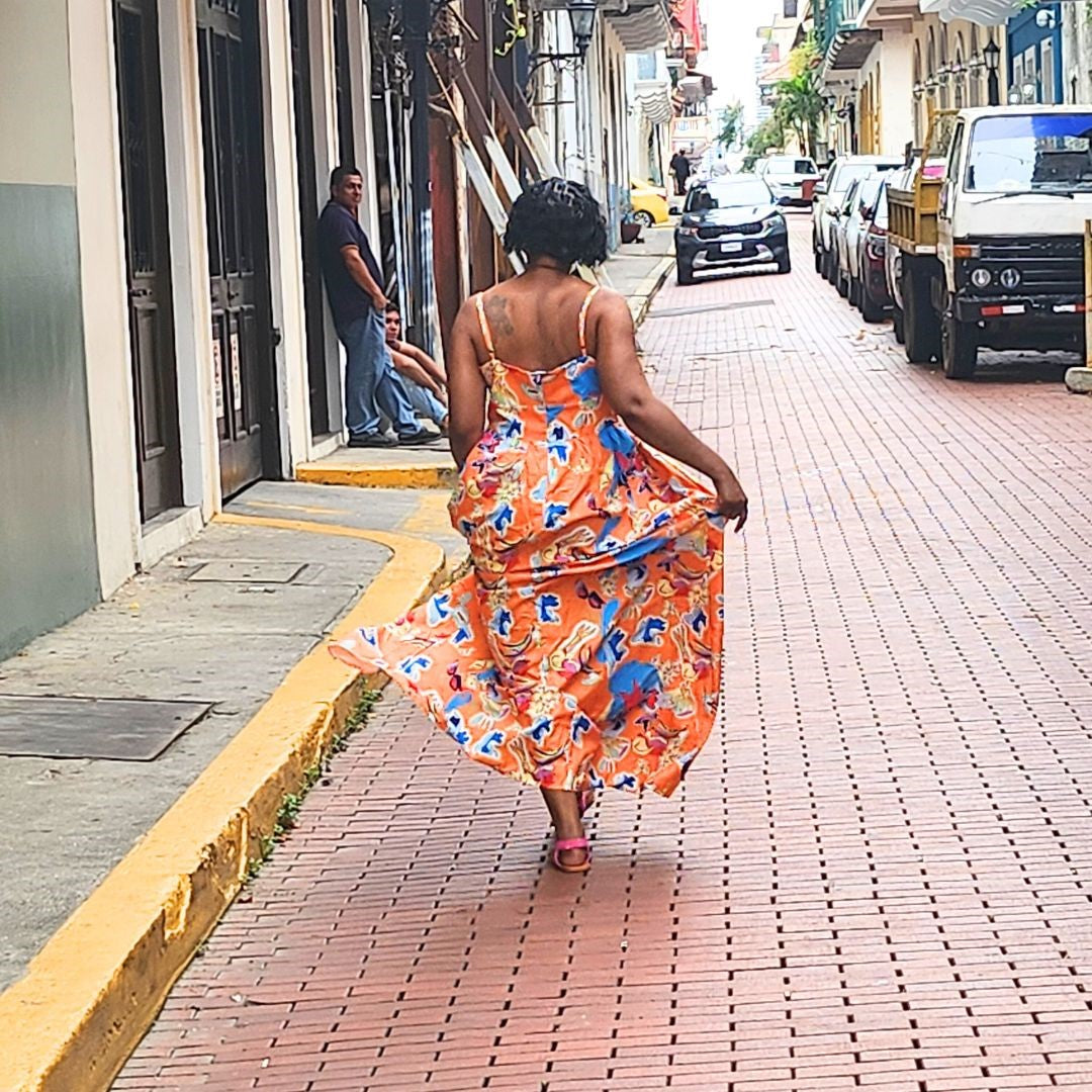 Bohemian Printed Dress