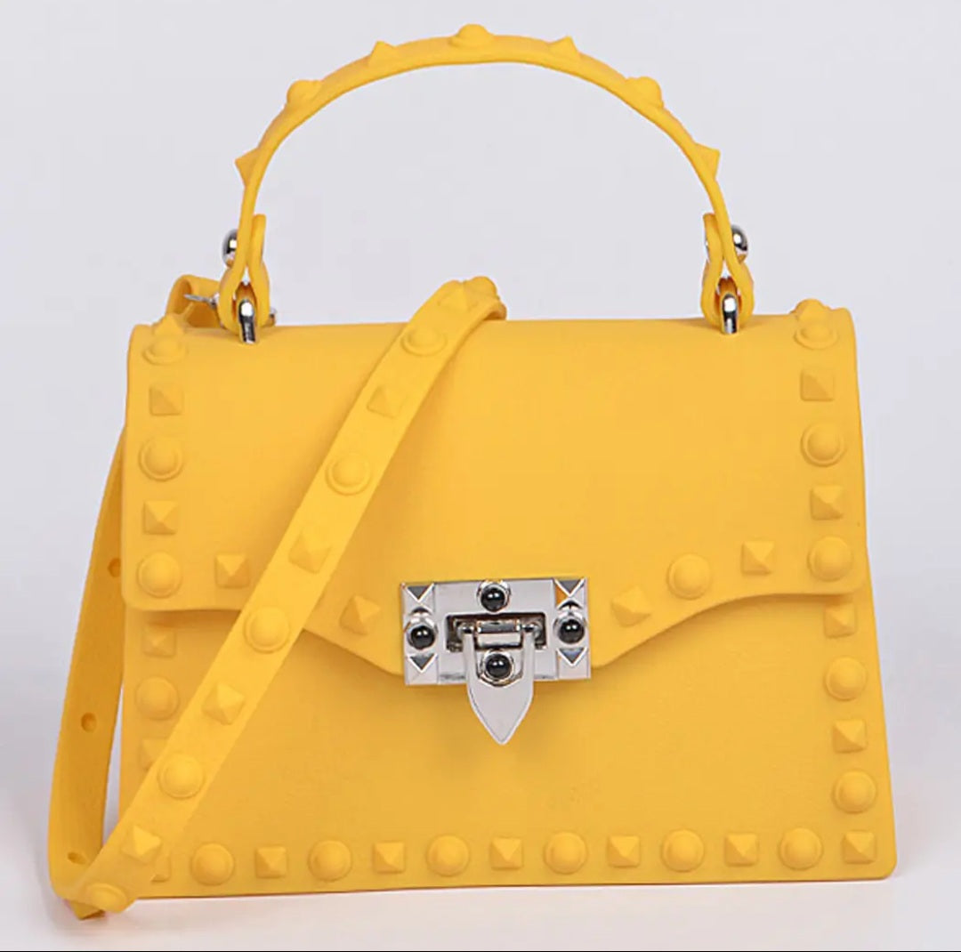 Monotone Studded Clutch
