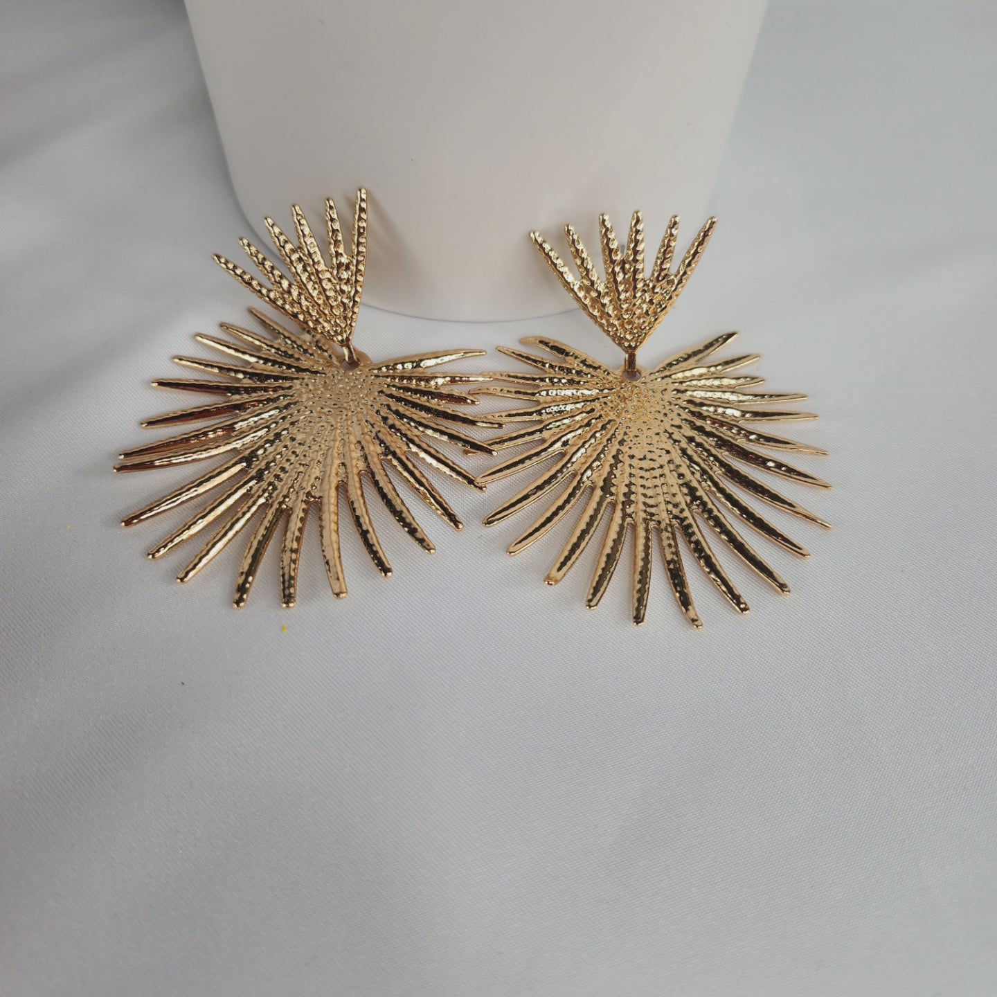 Gold Solid Heart Shape