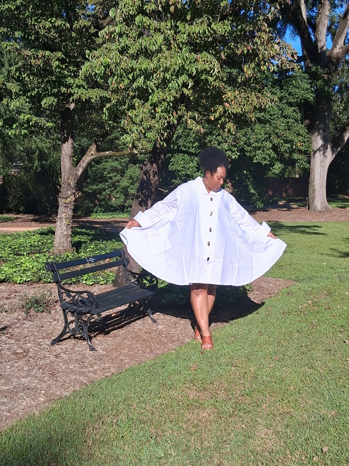White dress