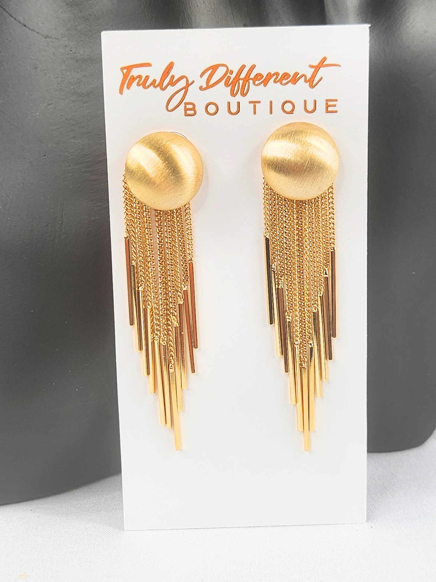 Gold Dangle Earrings