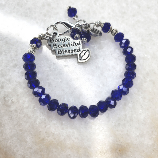 Bougie, Beautiful, and Blessed Bracelet